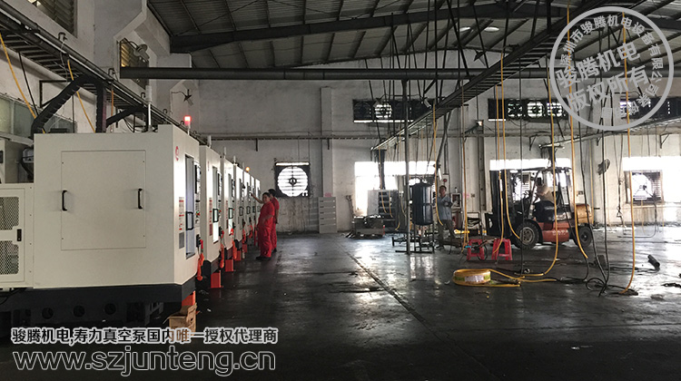 駿騰機電壽力螺桿真空泵在CNC金屬加工行業(yè)上的應(yīng)用實拍3