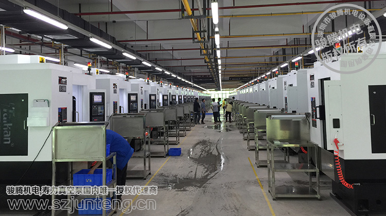 駿騰機電壽力螺桿真空泵在CNC金屬加工行業(yè)上的應(yīng)用實拍4