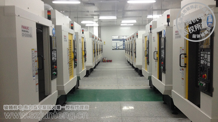 駿騰機電壽力螺桿真空泵在CNC金屬加工行業(yè)上的應(yīng)用實拍8
